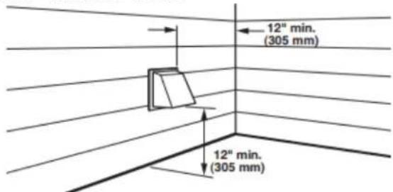 MAYTAG MGD5430MW - Install exhaust hood - 1