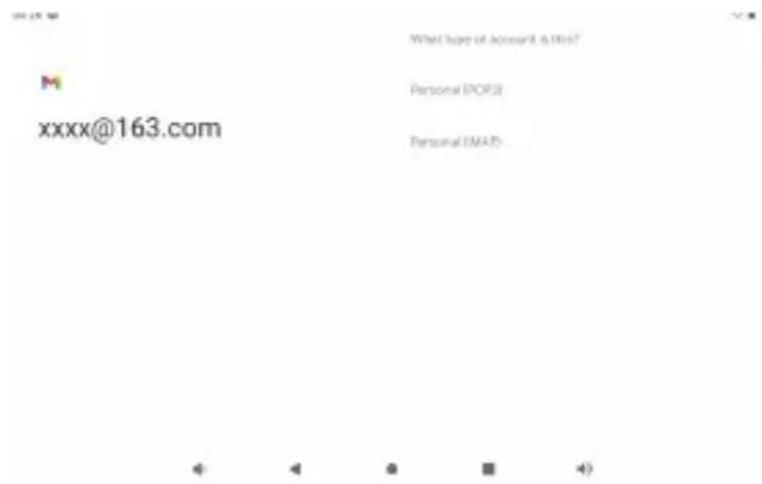 DENVER TIQ10484 - Création manuelle d'un compte e-mail - 1