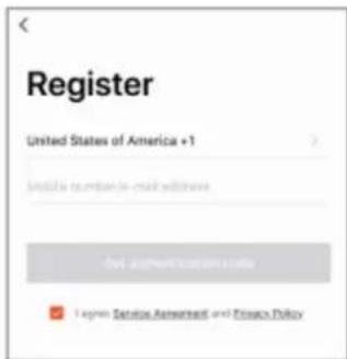 DENVER IIC215 - Créez un compte sur votre application DENVER SMART HOME - 1
