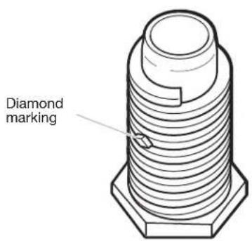 MAYTAG MGD6630MBK - Screw in leveling legs - 1