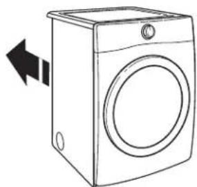 MAYTAG MGD6630MBK - Move dryer to final location - 1