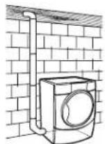 MAYTAG MGD6630MBK - Optional exhaust installations: - 2