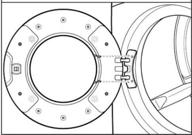 MAYTAG MGD6630MBK - PORTES AVEC CÂBLAGE ÉLECTRIQUE : - 2