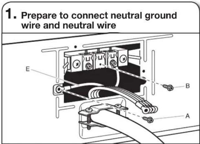 MAYTAG MGD6630MBK - 4-Wire Power Supply Cord Connection - 5
