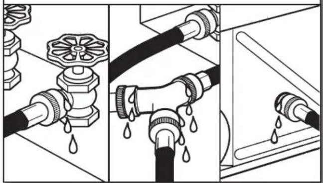MAYTAG MGD6630MBK - Check for leaks - 1