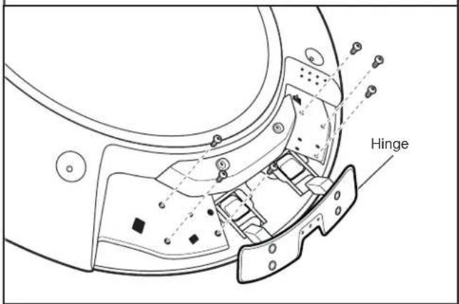 MAYTAG MGD6630MBK - Disconnect wiring from door - 6