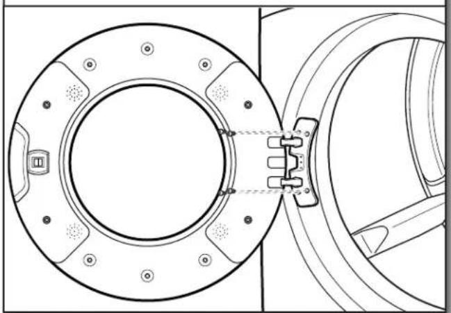 MAYTAG MGD6630MBK - DOORS WITH ELECTRICAL WIRING: - 6