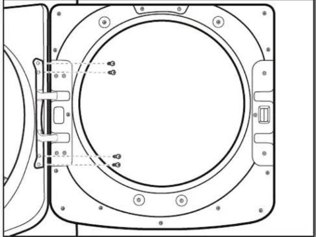 MAYTAG MGD6630MBK - Retirer la porte de la sécheuse - 1