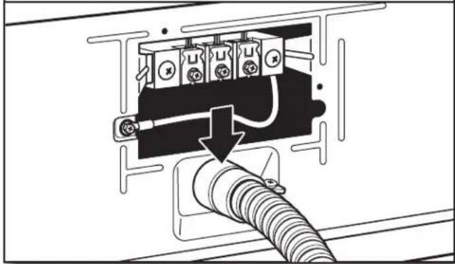 MAYTAG MGD6630MBK - Direct wire strain relief - 2