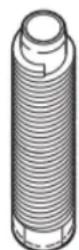 MAYTAG MED6630MBK - Screw in leveling legs - 2
