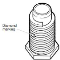MAYTAG MED6630MBK - Screw in leveling legs - 1