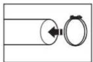 MAYTAG MED6630MBK - Clamps: - 1