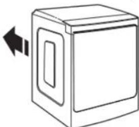 MAYTAG MED6630MBK - Raccordement du conduit d'évacuation (sur les modèles avec conduit seulement) - 2
