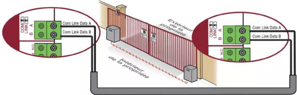LIFT-MASTER LMWETXU - Configuration câblée - 1