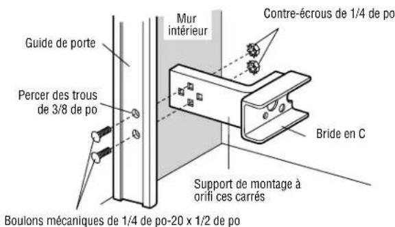 LIFT-MASTER 41K4629 - Installation du GUIDE de porte - 3
