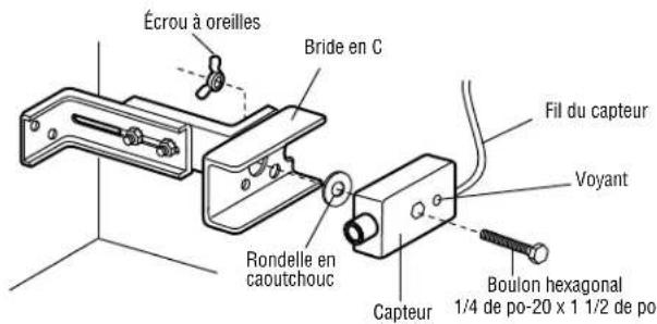LIFT-MASTER 41K4629 - MONTER Des capteurs photoelectriques - 1