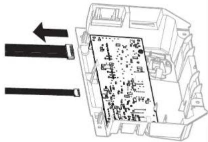 LIFT-MASTER 050ACTBMC - Quitar la tarjeta lógica del receptor - 2