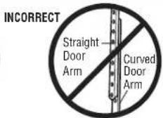 LIFT-MASTER 87802 - Connect the Door Arm to the Trolley - 7