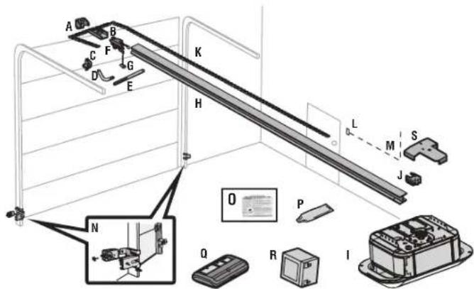 LIFT-MASTER 87802 - Hardware - 1