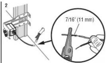 LIFT-MASTER 87802 - OPCION B - INSTALLACION CON PRECABLEADO - 2