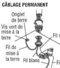 LIFT-MASTER 87802 - OPTION B - câblage permanent - 1