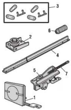 LIFT-MASTER 87802 - Repair Parts - 1