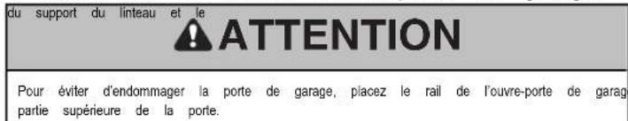 LIFT-MASTER 87802 - Positionner et monter l'ouvre-porte de garage. - 1