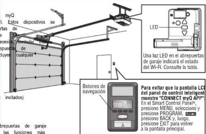 LIFT-MASTER 87802 - DESCARGUE LA APLICACION MYQ®, CONFIGURE SU CUENTA Y CONECTESE - 3