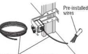LIFT-MASTER 87802 - OPTION B- PRE-WIRED INSTALLATION - 1