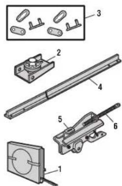 LIFT-MASTER 87802 - Pièces détachées - 1