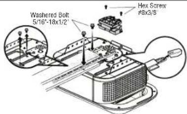 LIFT-MASTER 87802 - CAUTION - 3