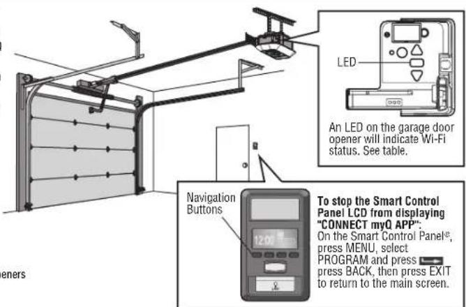 LIFT-MASTER 87802 - DOWNLOAD THEMYQ®APPTO SET UPAN ACCOUNT AND CONNECT - 3