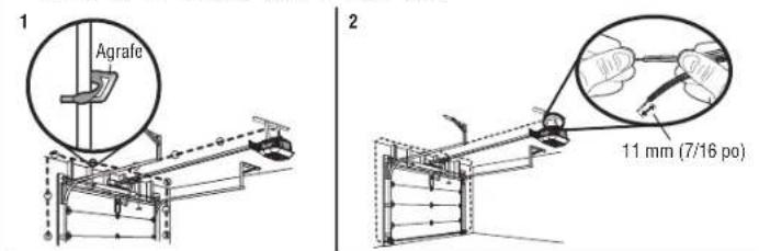LIFT-MASTER 87802 - Câbler les capteurs d'inversion de sécurité - 1