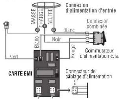 LIFT-MASTER HCT14 - Étape 6 câblage d'alimentation - 3