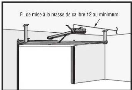 LIFT-MASTER HCT14 - Étape 6 câblage d'alimentation - 1