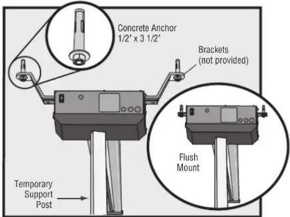 LIFT-MASTER HCT14 - Step 4 Mount the Operator - 4