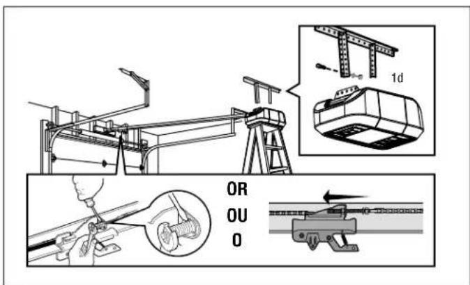 LIFT-MASTER 041D7440 - CAUTION - 3