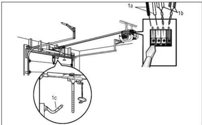 LIFT-MASTER 041D7440 - CAUTION - 2