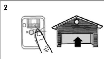 LIFT-MASTER 041D7440 - CAUTION - 2