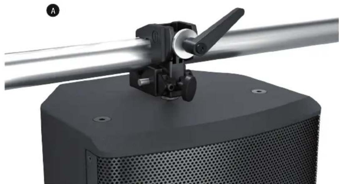 LD Systems SAT 262 G2 W - MOUNTING POINTS - 2