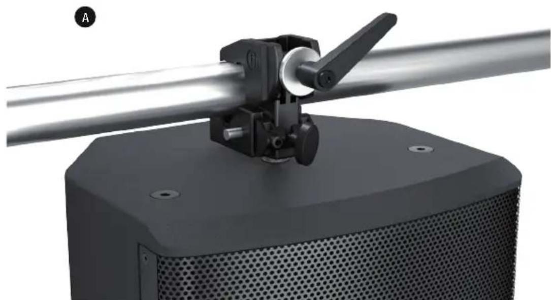 LD Systems SAT 262 G2 W - POINTS de montage - 1
