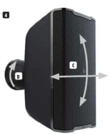 LD Systems DQOR 5 W - MONTAJE EN PARED - 7