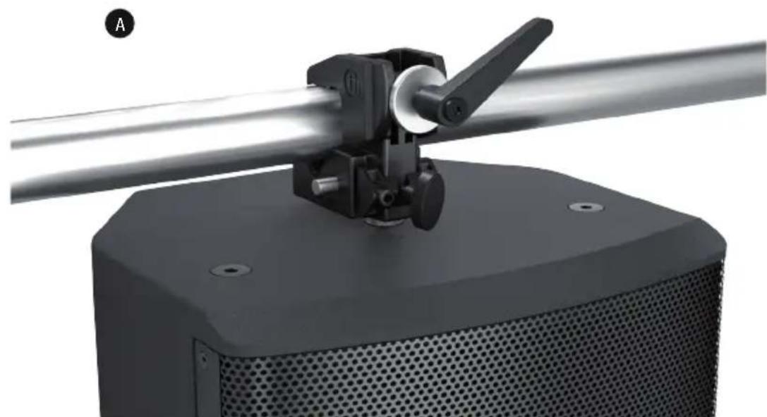 LD Systems SAT 122 G2 W - PUNTOS DE MONTAJE - 3