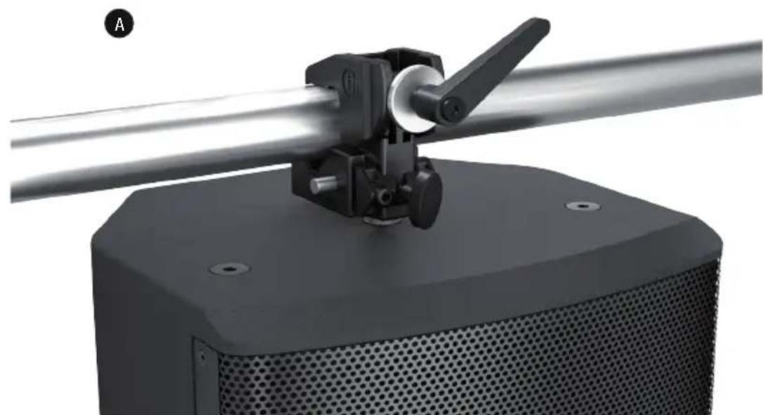 LD Systems SAT 122 G2 W - PUNKTY MONTAZOWE - 2