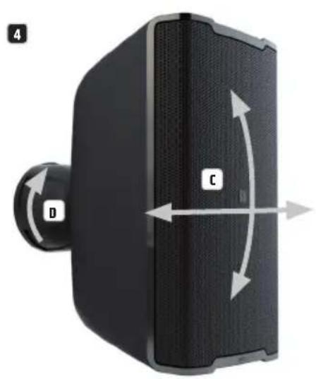 LD Systems DQOR 5 B - MONTAJE EN PARED - 7