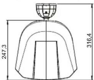 LD Systems DQOR 5 B - Dimensions (MM) - 5