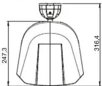 LD Systems DQOR 5 B - WYMIARY (MM) - 9
