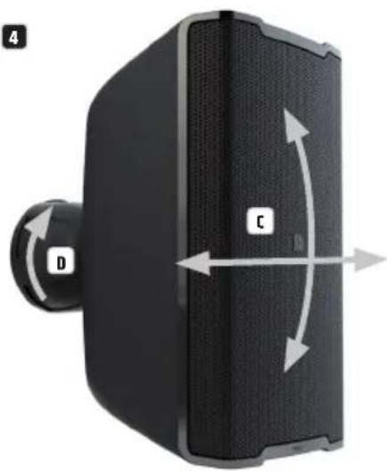 LD Systems DQOR 3 T W - MONTAGGIO A PARETE - 3