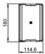 LD Systems DQOR 3 T W - WYMIARY (MM) - 1