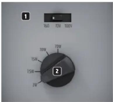 LD Systems DQOR 3 T W - TRANSFORMER TAPS - 1